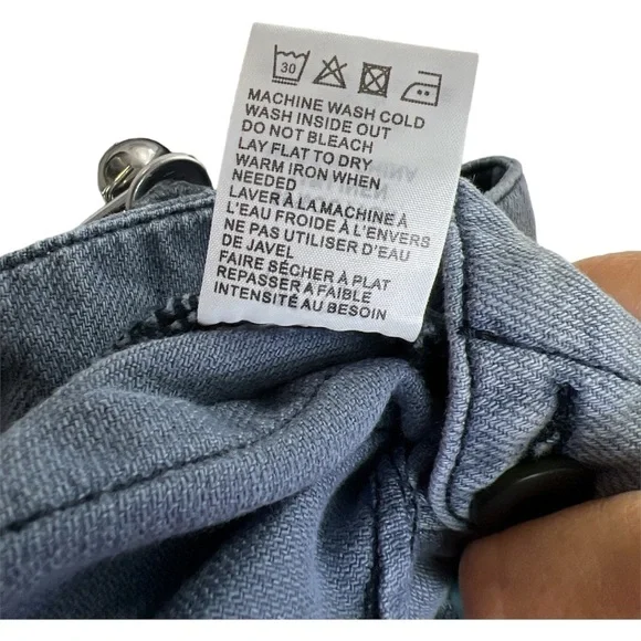 FREE PEOPLE x SANDRINE ROSE FRENCH WORKER PANTS SZ 25 - Picture 8 of 8